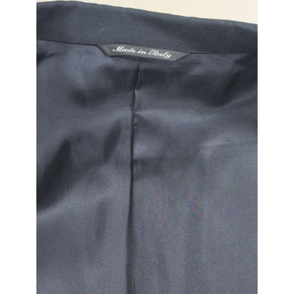 Canali Milano Blazer Mens 40R Charcoal Black Wool Sport Coat Italy Bloomingdales